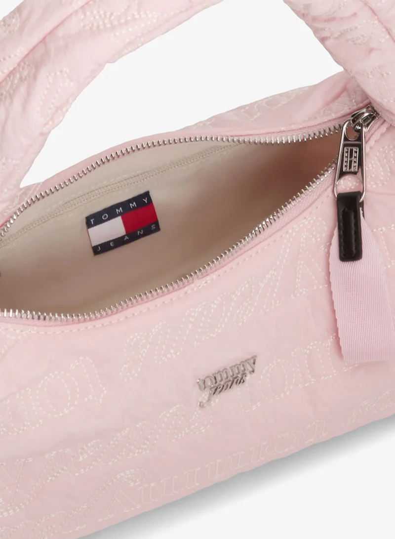 TOMMY JEANS  Repeat Logo Embroidery Shoulder Bag for Women | Best Price UAE